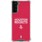 NBA Houston Rockets Standard - Red Galaxy S21 FE Clear Case