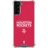 NBA Houston Rockets Standard - Red Galaxy S21 FE Clear Case