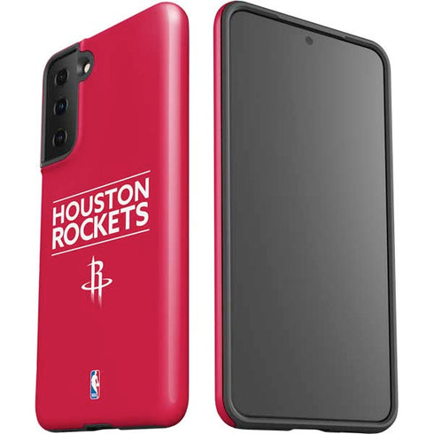 NBA Houston Rockets Standard - Red Galaxy S21 FE Pro Case