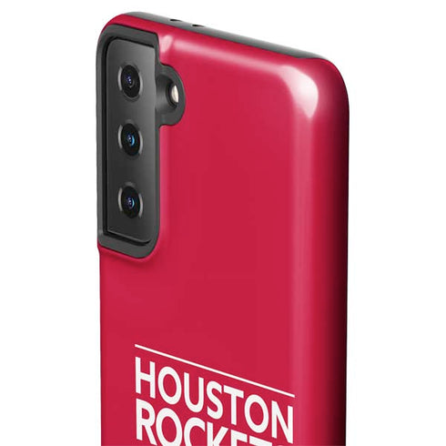 NBA Houston Rockets Standard - Red Galaxy S21 Plus 5G Pro Case