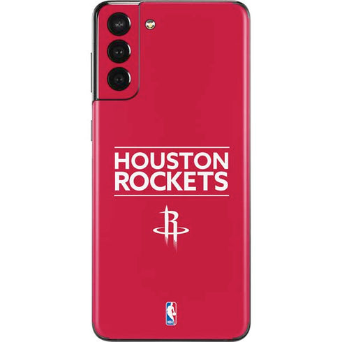 NBA Houston Rockets Standard - Red Galaxy S21 Plus 5G Skin
