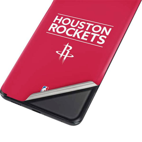 NBA Houston Rockets Standard - Red Galaxy S21 Plus 5G Skin
