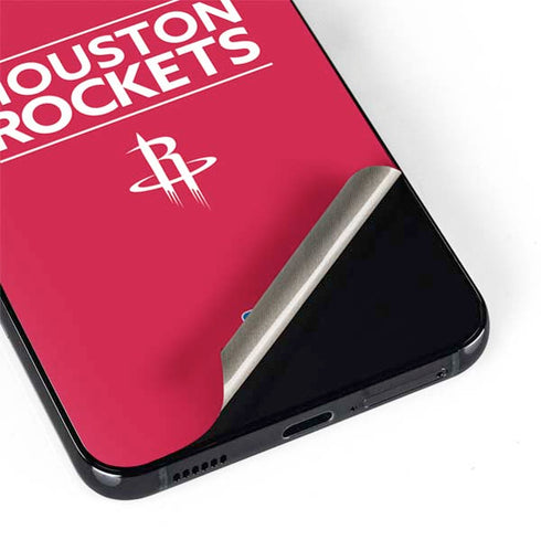 NBA Houston Rockets Standard - Red Galaxy S22 Plus Skin