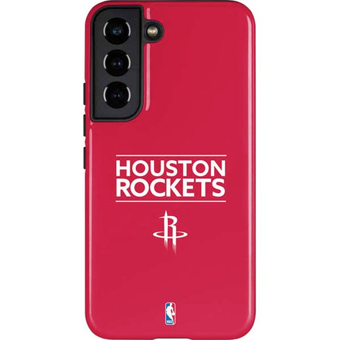 NBA Houston Rockets Standard - Red Galaxy S22 Pro Case