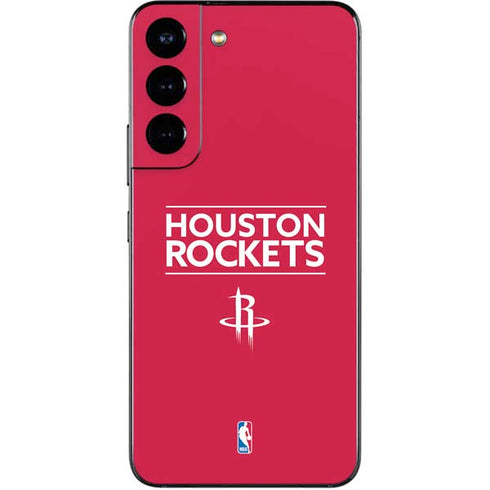 NBA Houston Rockets Standard - Red Galaxy S22 Skin
