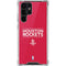 NBA Houston Rockets Standard - Red Galaxy S22 Ultra Clear Case