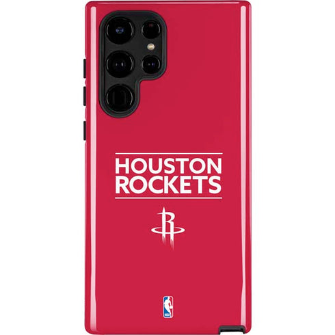 NBA Houston Rockets Standard - Red Galaxy S22 Ultra Pro Case