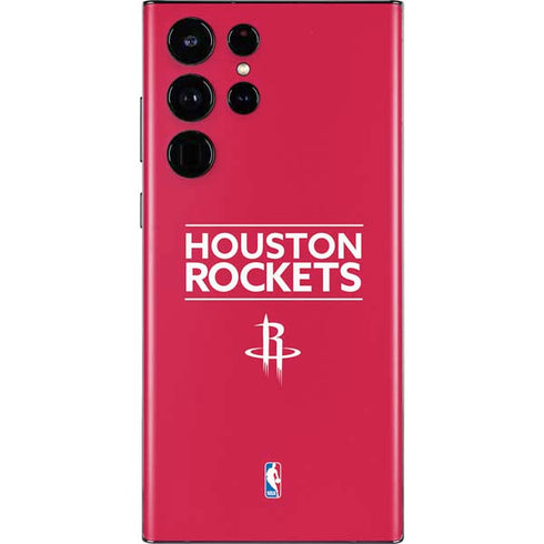 NBA Houston Rockets Standard - Red Galaxy S22 Ultra Skin