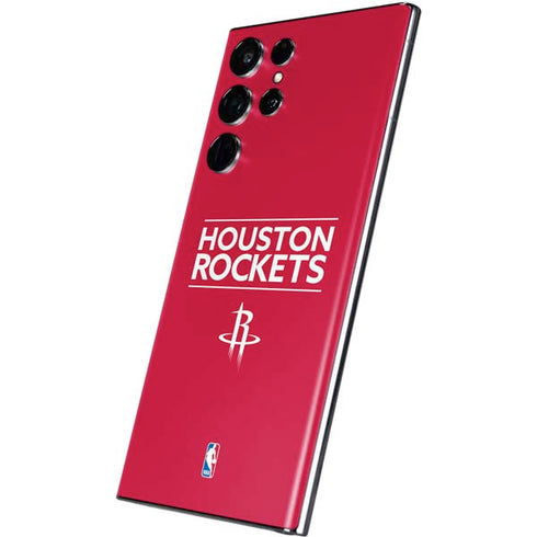 NBA Houston Rockets Standard - Red Galaxy S22 Ultra Skin