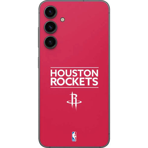 NBA Houston Rockets Standard - Red Galaxy S23 FE Skin