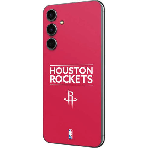 NBA Houston Rockets Standard - Red Galaxy S23 FE Skin