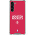 NBA Houston Rockets Standard - Red Galaxy S23 Plus Clear Case