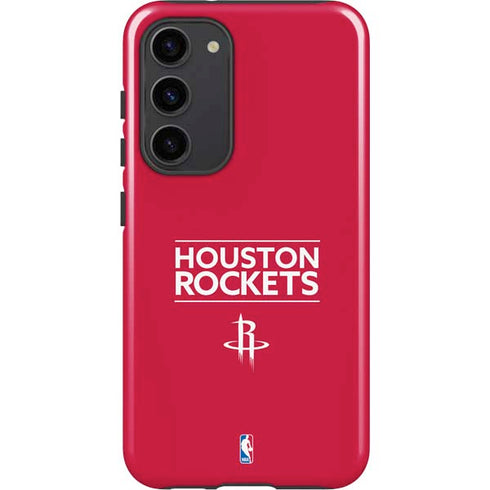 NBA Houston Rockets Standard - Red Galaxy S23 Plus Pro Case