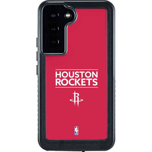 NBA Houston Rockets Standard - Red Galaxy S23 Plus Waterproof Case