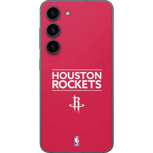 NBA Houston Rockets Standard - Red Galaxy S23 Skin