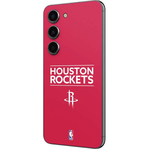 NBA Houston Rockets Standard - Red Galaxy S23 Skin