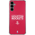 NBA Houston Rockets Standard - Red Galaxy S24 Plus Clear Case