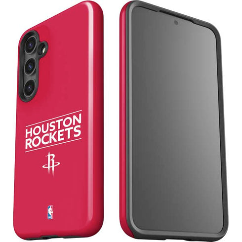 NBA Houston Rockets Standard - Red Galaxy S24 Plus Impact Case