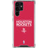 NBA Houston Rockets Standard - Red Galaxy S24 Ultra Clear Case