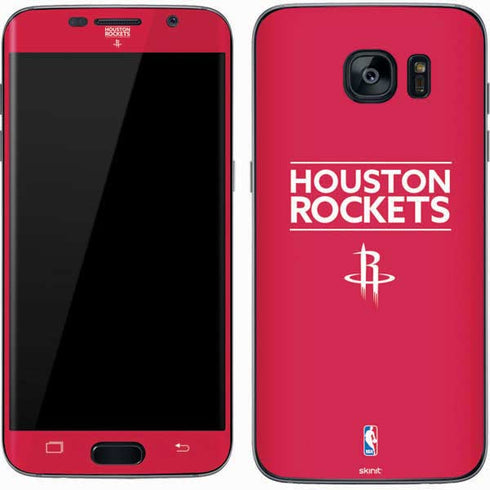 NBA Houston Rockets Standard - Red Galaxy S7 Skin