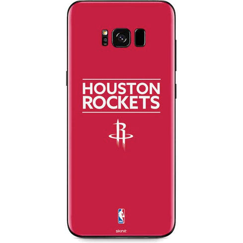 NBA Houston Rockets Standard - Red Galaxy S8 Plus Skin