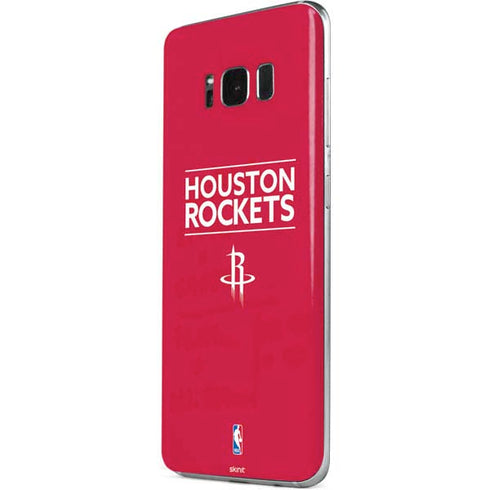 NBA Houston Rockets Standard - Red Galaxy S8 Skin