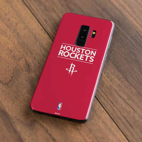 NBA Houston Rockets Standard - Red Galaxy S9 Plus Skin