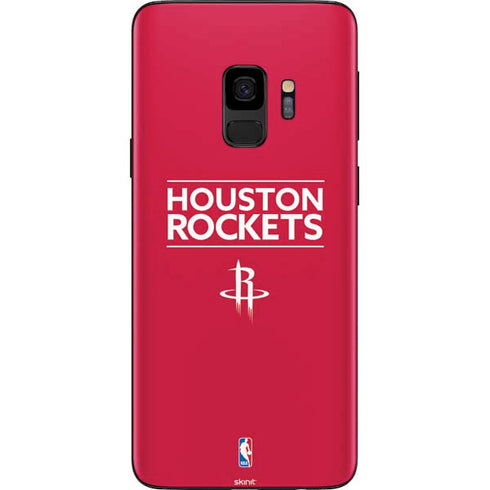 NBA Houston Rockets Standard - Red Galaxy S9 Skin