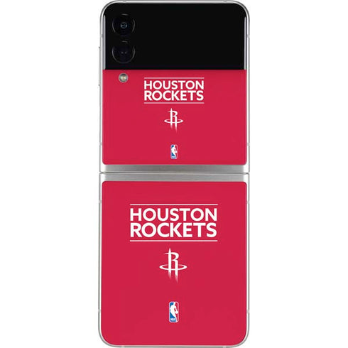 NBA Houston Rockets Standard - Red Galaxy Z Flip3 5G Skin