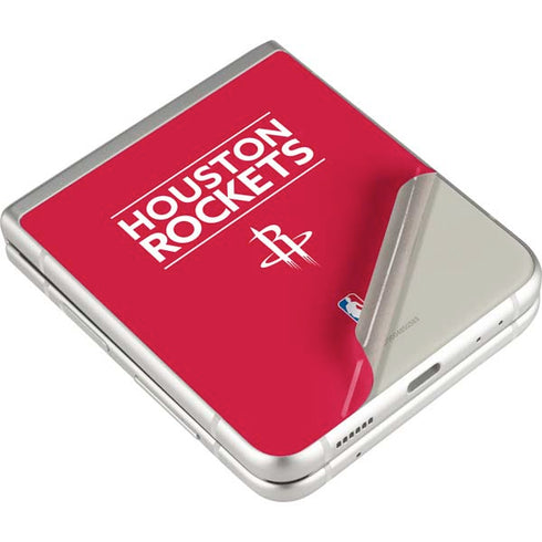 NBA Houston Rockets Standard - Red Galaxy Z Flip3 5G Skin