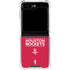 NBA Houston Rockets Standard - Red Galaxy Z Flip5 5G Clear Case