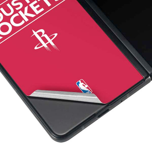NBA Houston Rockets Standard - Red Galaxy Z Fold3 5G Skin