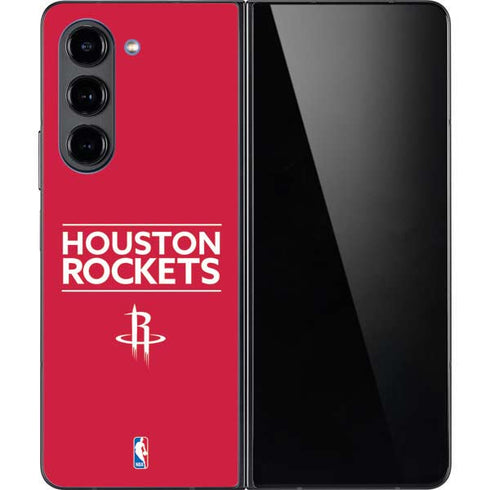 NBA Houston Rockets Standard - Red Galaxy Z Fold5 5G Skin