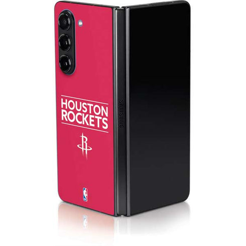 NBA Houston Rockets Standard - Red Galaxy Z Fold5 5G Skin