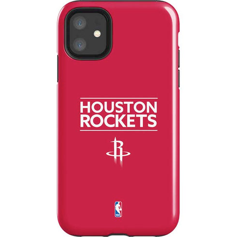 NBA Houston Rockets Standard - Red iPhone 11 Impact Case