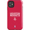NBA Houston Rockets Standard - Red iPhone 11 Impact Case
