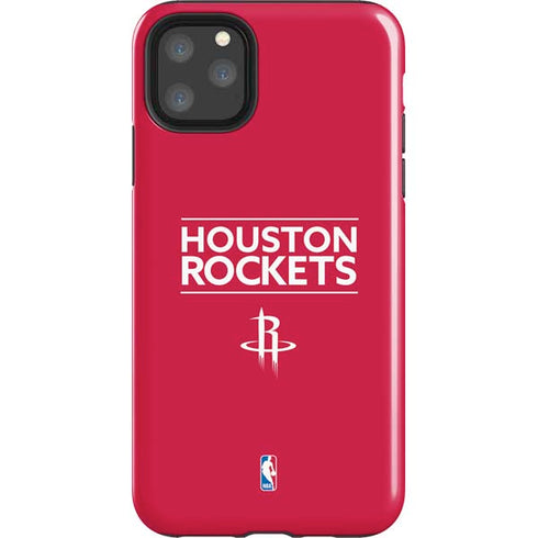NBA Houston Rockets Standard - Red iPhone 11 Pro Max Impact Case