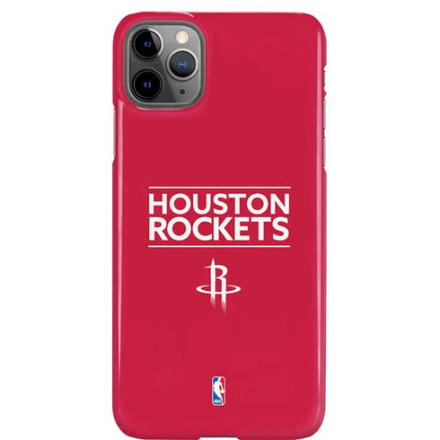 NBA Houston Rockets Standard - Red iPhone 11 Pro Max Lite Case