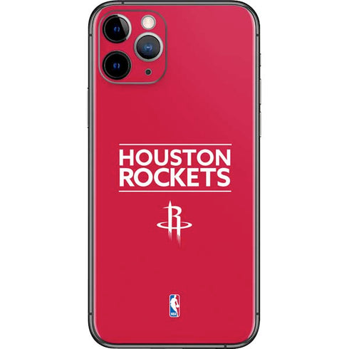 NBA Houston Rockets Standard - Red iPhone 11 Pro Skin