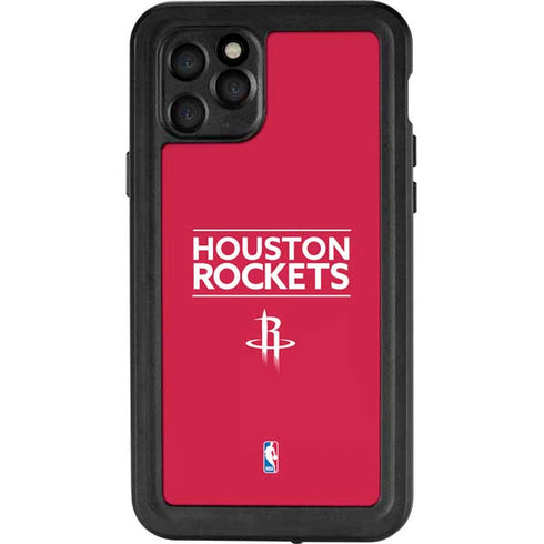 NBA Houston Rockets Standard - Red iPhone 11 Pro Waterproof Case