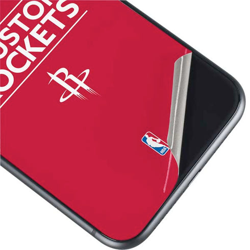 NBA Houston Rockets Standard - Red iPhone 11 Skin