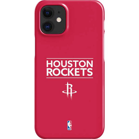 NBA Houston Rockets Standard - Red iPhone 12 Mini Lite Case