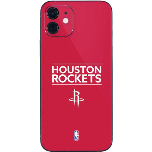 NBA Houston Rockets Standard - Red iPhone 12 Mini Skin