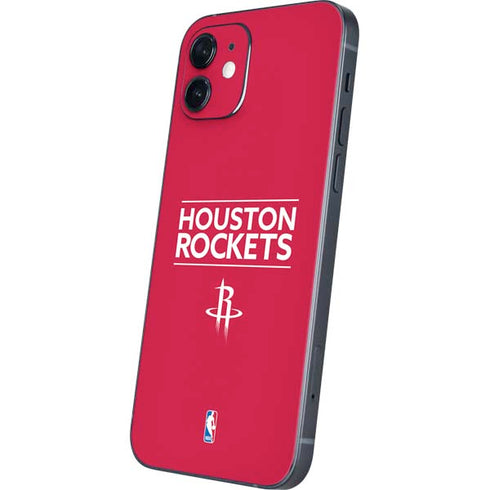NBA Houston Rockets Standard - Red iPhone 12 Mini Skin