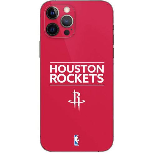 NBA Houston Rockets Standard - Red iPhone 12 Pro Skin