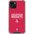 NBA Houston Rockets Standard - Red iPhone 15 Plus Clear Case