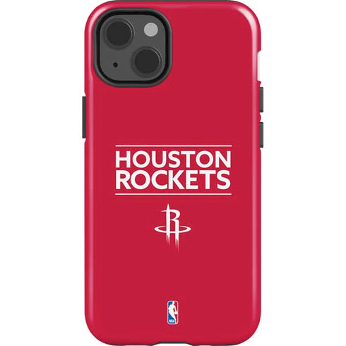 NBA Houston Rockets Standard - Red iPhone 15 Impact Case