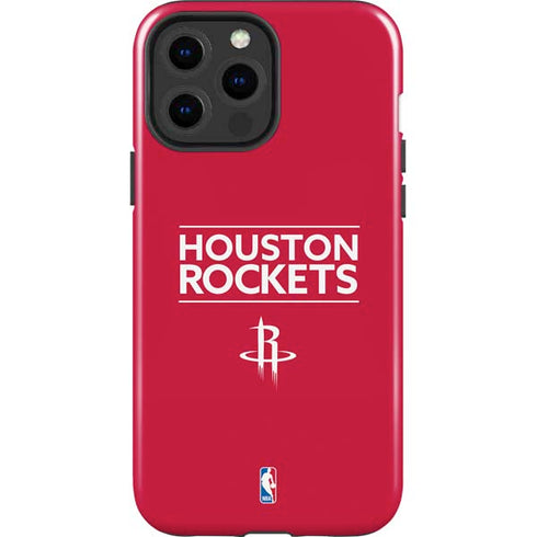 NBA Houston Rockets Standard - Red iPhone 15 Pro Max Impact Case