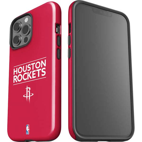 NBA Houston Rockets Standard - Red iPhone 15 Pro Max Impact Case