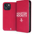 NBA Houston Rockets Standard - Red iPhone 15 Plus Folio Case